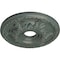 Ekena Millwork Granada Ceiling Medallion (Canopies up to 6 5/8"), 18"OD x 3 1/2"ID x 2 1/2"P, Cloud Burst Crackle CM18GACBC - alternate 2